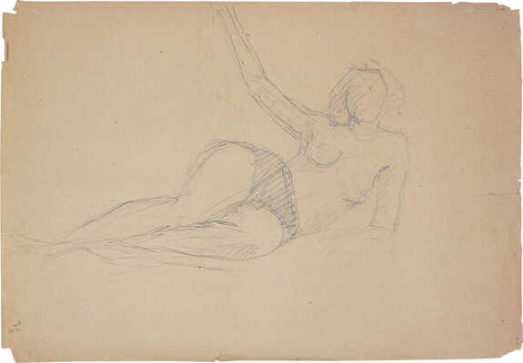 Барто Ростислав Николаевич. Обнаженная лежа